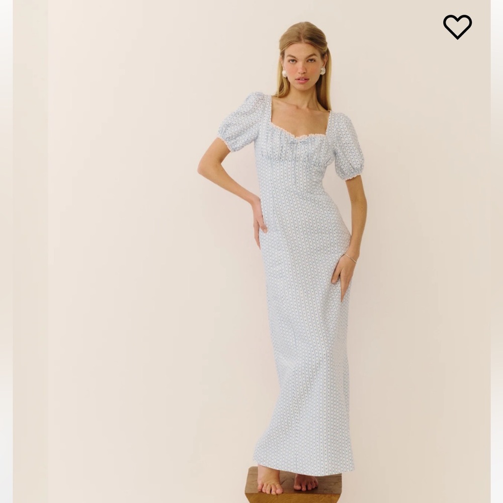 Reformation Cherise Linen dress , never worn